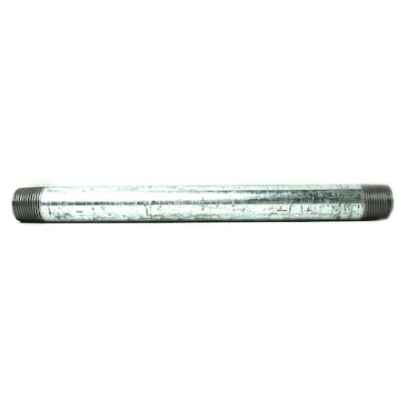 Thrifco Plumbing 3/4 Inch x 60 Inch Galvanized Steel Nipple 5220046